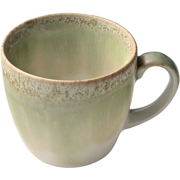 6x HEART&SOUL Tasse Perfect Match Thyme; 8 cl, 6x6 cm (ØxH); vert/blanc; rond(e); 6 pièce(s) / Lot