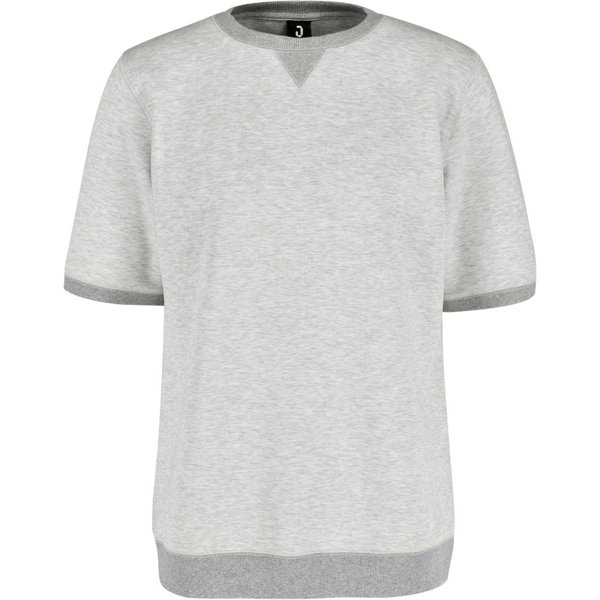 JOBELINE Sweatshirt homme Dean manches courtes; Taille L; gris clair