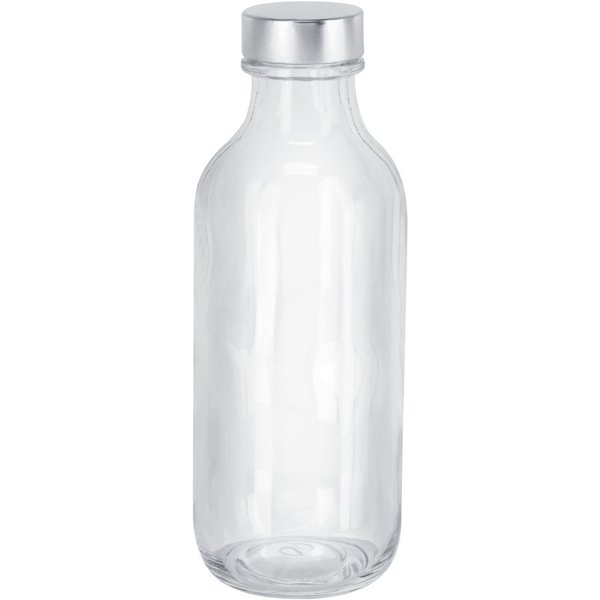 Bottiglia Iconic Pasabahçe; 360 ml, 6.5x17.9 cm (ØxH); trasparente/argento; 6 pz. / Pacco