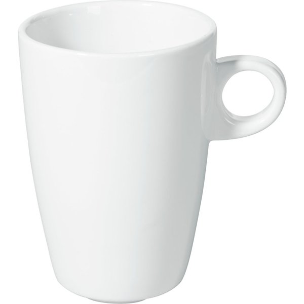 6x VEGA Tazza tè Bistro; 300 ml, 7.8x11.2 cm (ØxH); bianco; conica; 6 pz. / Pacco