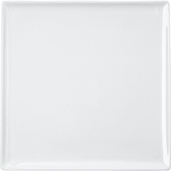3x VEGA Assiette/plat Ankara; 25.5x25.5x1.3 cm (LxlxH); blanc; 3 pièce(s) / Lot