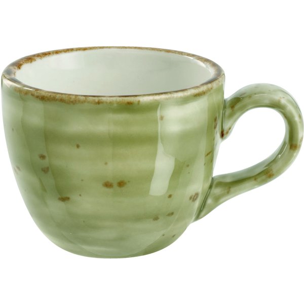 6x VEGA Tasse à café expresso Nebro; 10 cl, 6.2x5.4 cm (ØxH); vert clair; 6 pièce(s) / Lot
