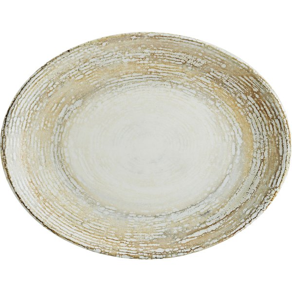 Piatto da portata ovale Patera ovale Bonna; 31x24 cm (LxL); bianco/beige; ovale; 6 pz. / Pacco