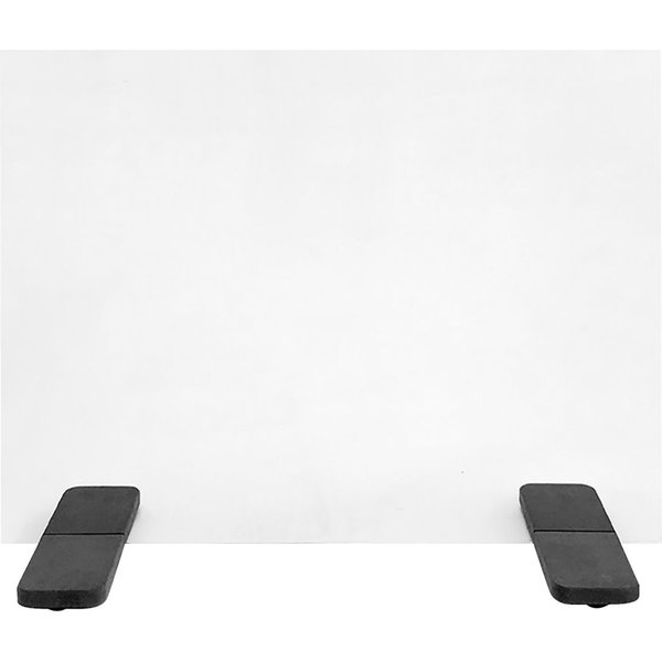 Protezione per tavolo Prevent in plexiglas PULSIVA; 60x30x80 cm (LxPxH); nero