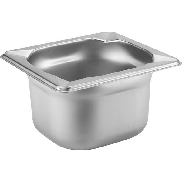 PULSIVA Contenitore gastronorm 1/6 Profi; GN 1/6, 1.4 l, 17.6x16.2x10 cm (LxLxP); acciaio inox