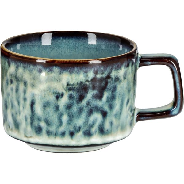 6x PULSIVA Tasse à café expresso Raja; 10 cl, 6.3x4.8 cm (ØxH); bleu; rond(e); 6 pièce(s) / Lot