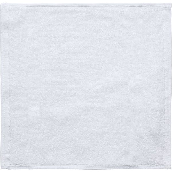 5x ERWIN M. Asciugamano bidet Classico senza bordo; 30x30 cm (LxL); bianco; 5 pz. / Pacco