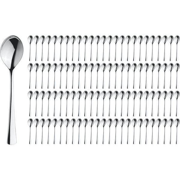 100x PULSIVA Pack avantage cuillère à café Linz 100 pièces; 14 cm (L); argenté, Poignée argenté; 100 pièce(s) / Lot