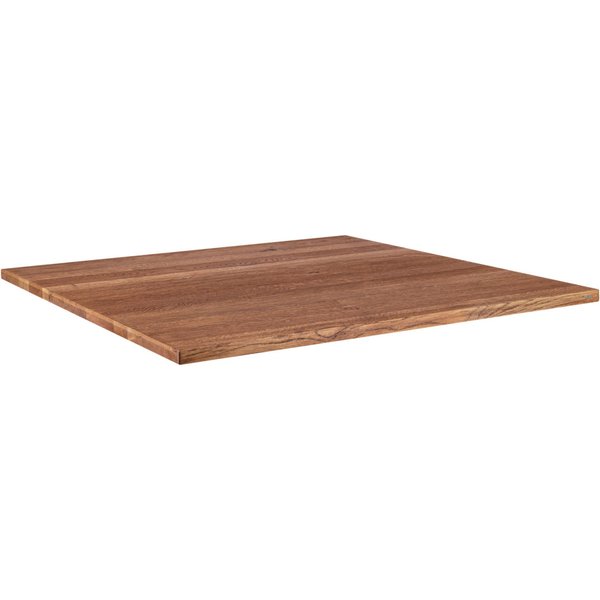 Plateau de table d'intérieur Torres rectangulaire VEGA; 120x80x3 cm (LxlxH); chêne vieilli/brun; rectangulaire