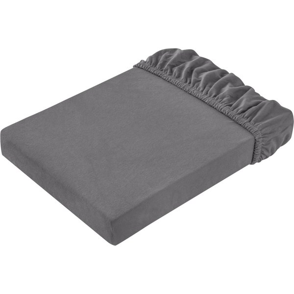 Lenzuolo di sotto Jersey ERWIN M.; 180-200x190-200 cm (LxL); antracite