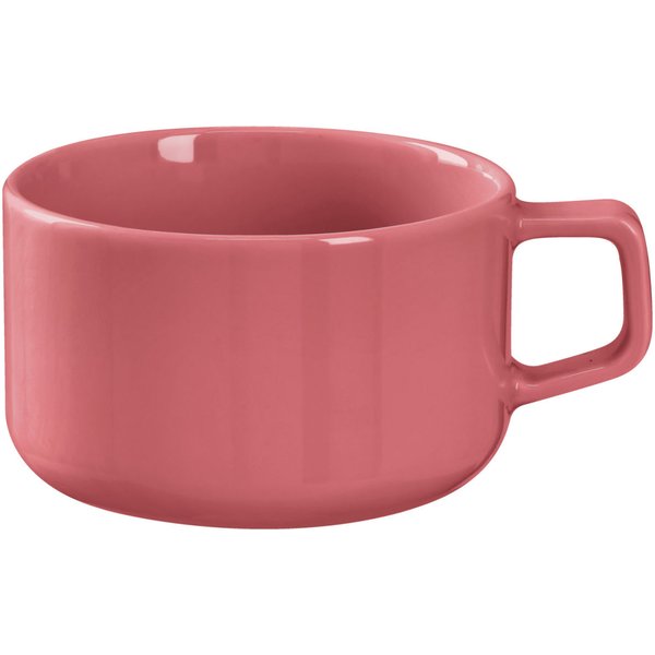6x VEGA Tasse à petit-déjeuner Alegria; 33 cl, 9.9x6.4 cm (ØxH); corail; rond(e); 6 pièce(s) / Lot