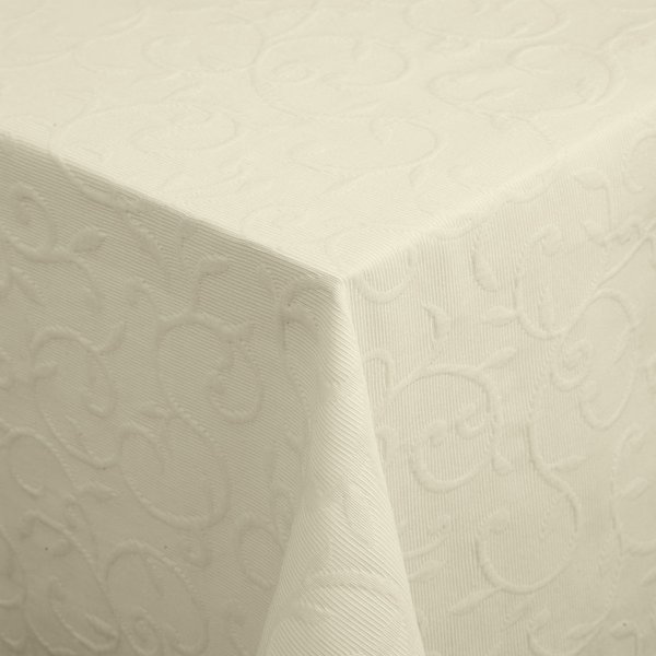 Nappe Biella ERWIN M.; 130x220 cm (lxL); beige clair; rectangulaire