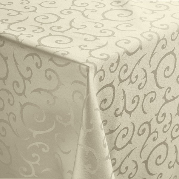 Tovaglia Antalya PULSIVA; 80x80 cm (LxL); champagne beige; quadrata