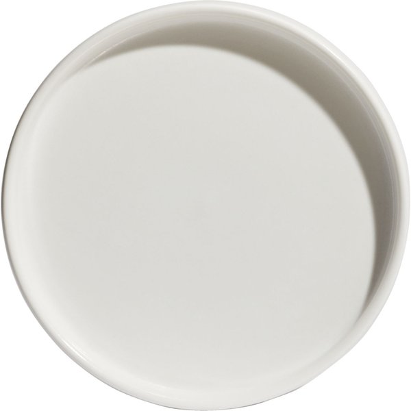 4x VEGA Piatto Skady con bordo basso; 13.5x2 cm (ØxH); bianco crema; rotonda; 4 pz. / Pacco