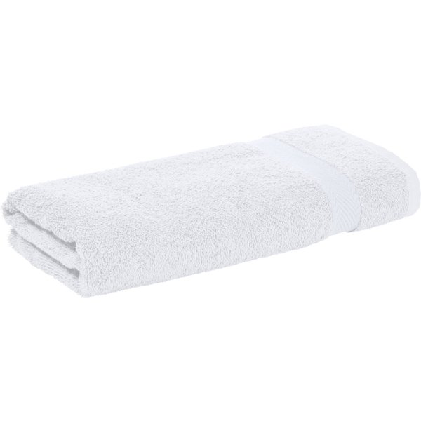 Maxi drap de bain Bermudes 2.0 ERWIN M.; 100x150 cm (lxL); blanc