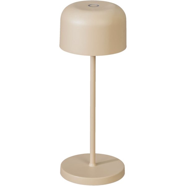 Lampada da tavolo a LED Lille mini Konstsmide; 7.5x20 cm (ØxH); sabbia