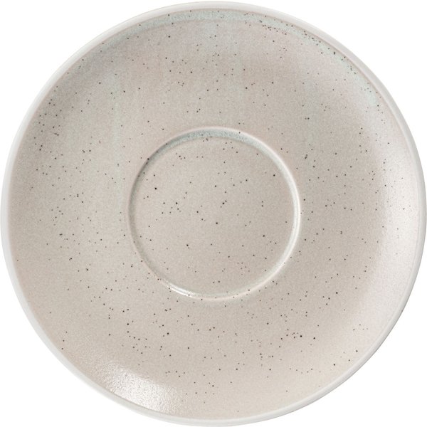 4x VEGA Soucoupe pour coupelle Ossora; 22.5x1.5 cm (ØxH); beige; rond(e); 4 pièce(s) / Lot