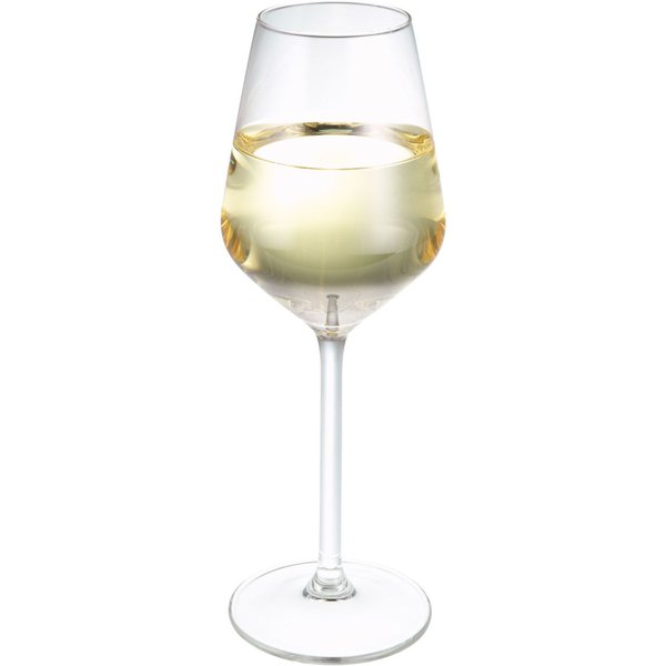 Calice vino bianco Carré con marcatura royal leerdam; 380 ml, 5.8x21.7 cm (ØxH); trasparente; 0.1 l & 0.2 l Segno di riempimento, 6 pz. / Pacco
