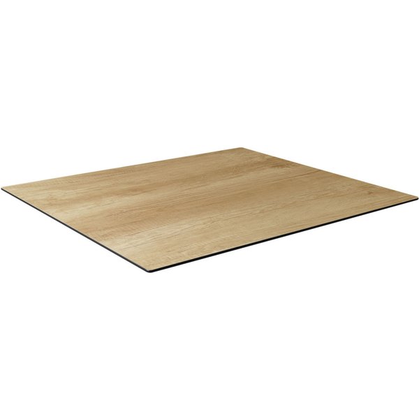 VEGA Piano da tavolo HPL da esterno Lift rettangolare; 60x68 cm (LxL); quercia/naturale; rettangolare