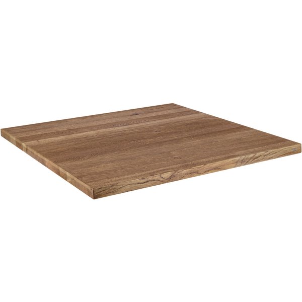 VEGA Plateau de table d'intérieur Torres carré; 70x70x3 cm (LxlxH); chêne vieilli/gris; carré(e)