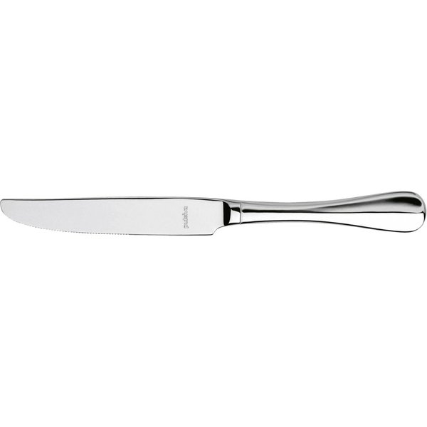 12x PULSIVA Couteau de table Lutecia; 23.5 cm (L); argenté, Poignée argenté; 12 pièce(s) / Lot