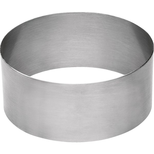 3x PULSIVA Coppapasta Cocoa rotondo; 8x4.5 cm (ØxH); argento; rotonda; 3 pz. / Pacco