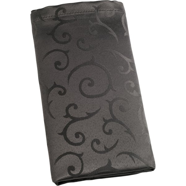 6x PULSIVA Tovaglioli in stoffa Antalya; 50x50 cm (LxL); antracite; 6 pz. / Pacco