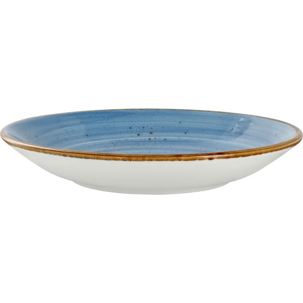 6x VEGA Assiette Nebro creuse; 90 cl, 25.2x4.3 cm (ØxH); bleu clair; rond(e); 6 pièce(s) / Lot