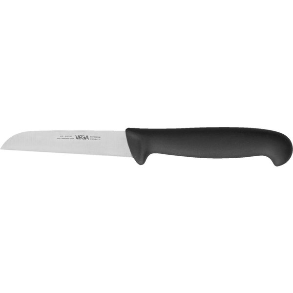 VEGA Couteau à légumes Corato; Longueur de lame 9 cm, 19.5 cm (L); noir/argenté