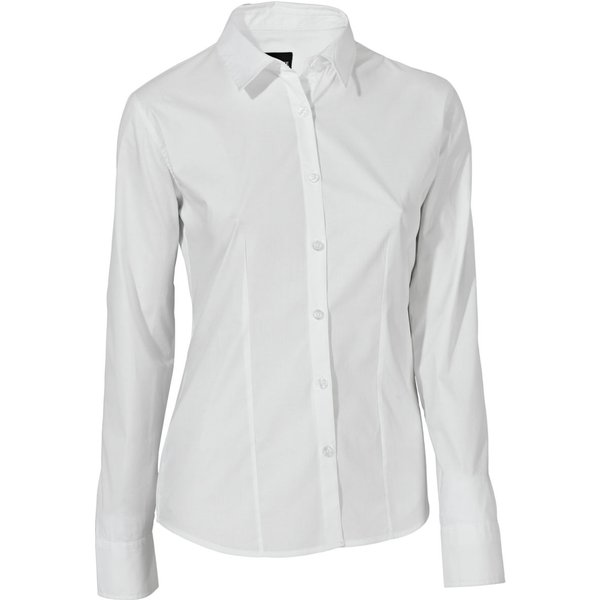 JOBELINE Camicetta maniche lunghe Claudia Maniche lunghe; Taglia 42; bianco