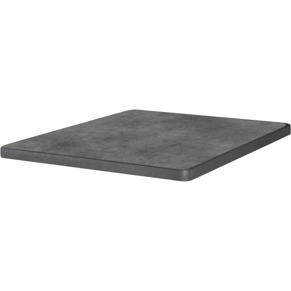 PULSIVA Plateau de table Sevelit carré; 70x70 cm (Lxl); effet béton; carré(e)