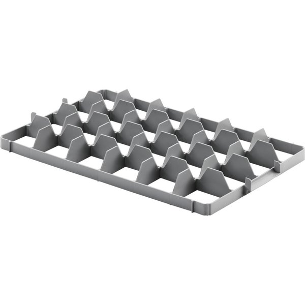Ringoplast Casier à verres Confort Ø 8,7cm / supérieur; 60x40x6.2 cm (lxPxH); gris