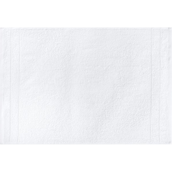 5x PULSIVA Tapis de bain Samos; 50x70 cm (lxL); blanc; 5 pièce(s) / Lot