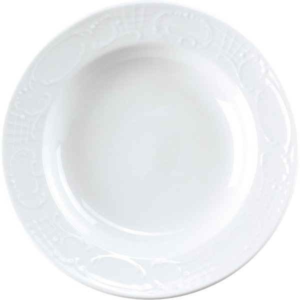 6x PULSIVA Assiette Symphonie creuse; 20 cl, 19x3.5 cm (ØxH); blanc; rond(e); 6 pièce(s) / Lot