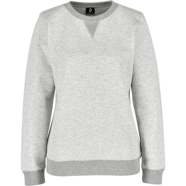 JOBELINE Felpa da donna Dean maniche lunghe; Taglia XS; grigio chiaro