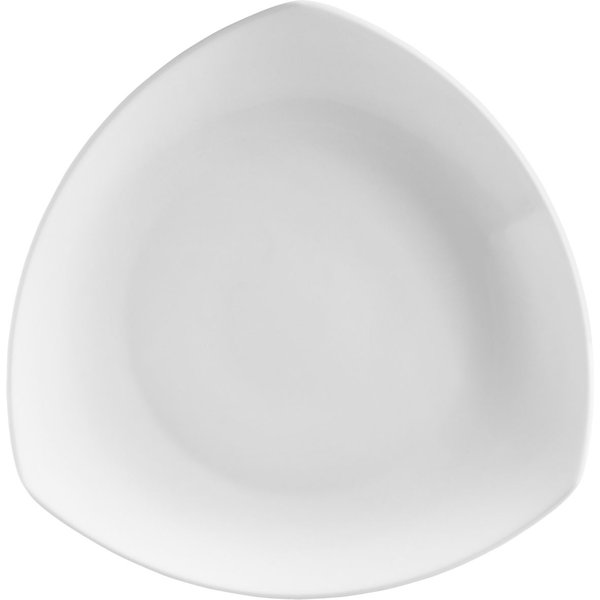 6x VEGA Assiette Tokyo plate; 27x27 cm (Lxl); blanc; triangulaire; 6 pièce(s) / Lot