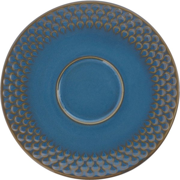 4x VEGA Piattino sottotazza Aranda; 15.5 cm (Ø); blu; 4 pz. / Pacco
