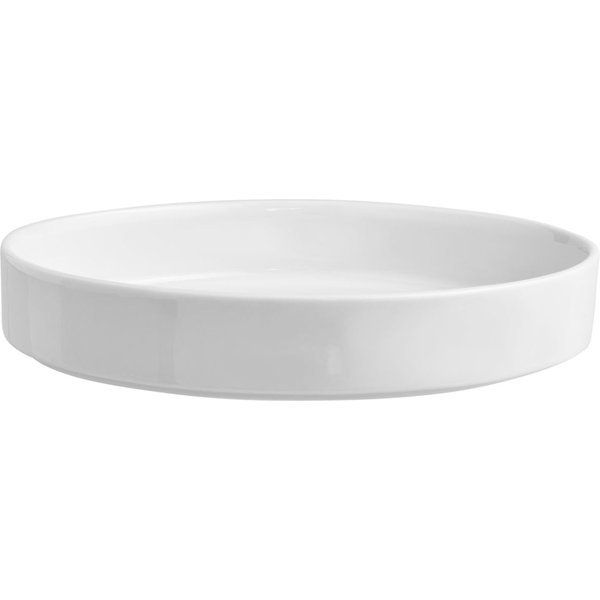 4x VEGA Pirofila Base; 750 ml, 22.5x17x4 cm (LxLxH); bianco; ovale; 4 pz. / Pacco