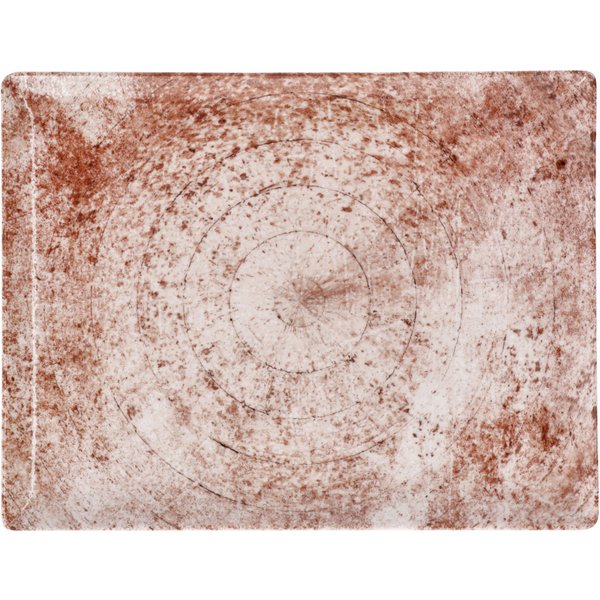 4x VEGA Assiette/plat Gironia rectangulaire; 31x24x2 cm (LxlxH); rose; rectangulaire; 4 pièce(s) / Lot