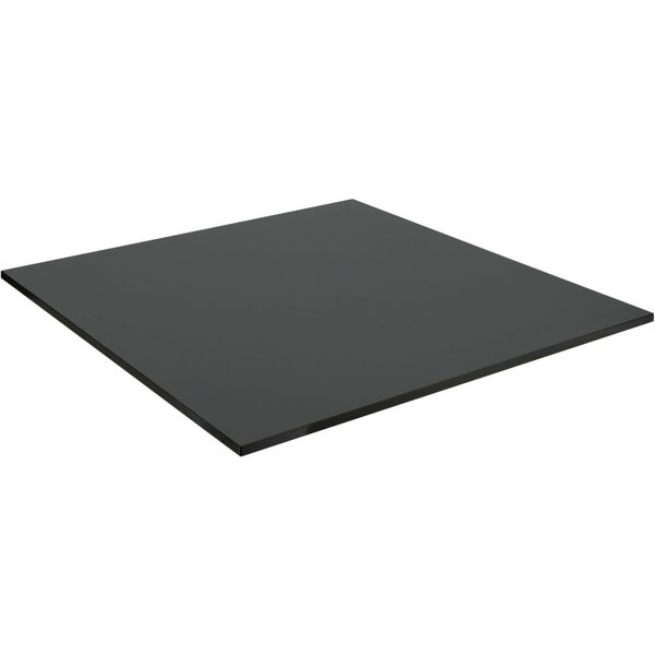 Piano tavolo da esterno in HPL Compa quadrato VEGA; 77x77 cm (LxL); antracite; quadrata