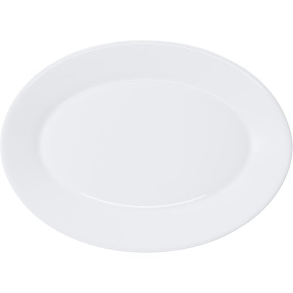 6x Bormioli Rocco Assiette/plat Toledo; 30x21.7 cm (Lxl); blanc; ovale; 6 pièce(s) / Lot