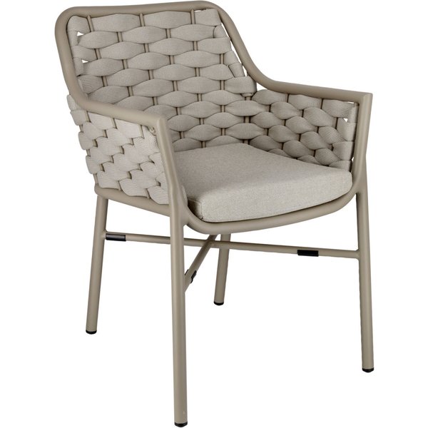 Sedia da esterno Arto VEGA; 58x62x80 cm (LxPxH); beige; 2 pz. / Pacco