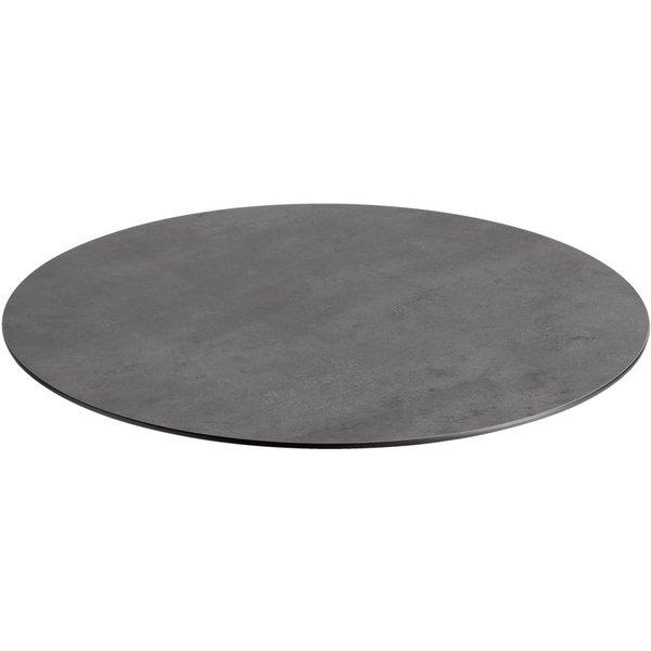 Piano per tavolo da esterno in HPL Lift rotondo VEGA; 60 cm (Ø); cemento; rotonda