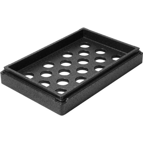 Support pour accumulateur de froid pour caisson isotherme Thermo Future Box; 68.5x48.5x8.5 cm (LxlxH); noir