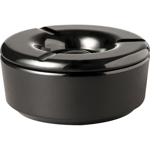 Posacenere antivento CASUAL APS; 11.5x5 cm (ØxH); nero