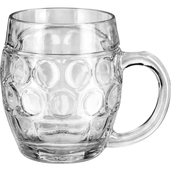 6x Stölzle Chope à bière Tübinger jaugé; 62 cl, 9.2x12.1 cm (ØxH); transparent; 0.5 l trait de remplissage, 6 pièce(s) / Lot