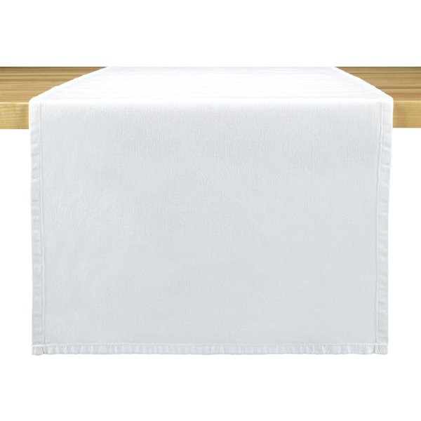 Chemin de table Aura PULSIVA; 40x130 cm (lxL); blanc; 6 pièce(s) / Lot