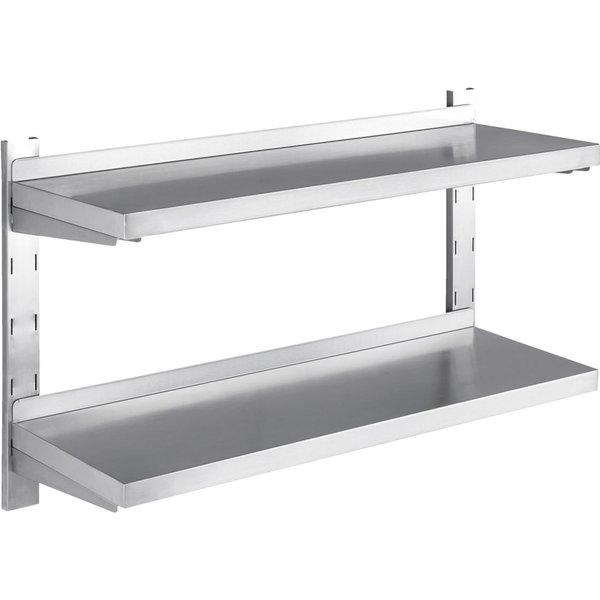 PULSIVA Scaffale Tondo; 90x30 cm (LxP); argento