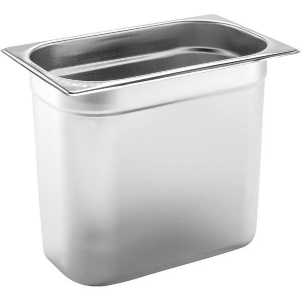 PULSIVA Contenitore gastronorm 1/4 Basic; GN 1/4, 5.5 l, 26.5x16.2x20 cm (LxLxP); argento