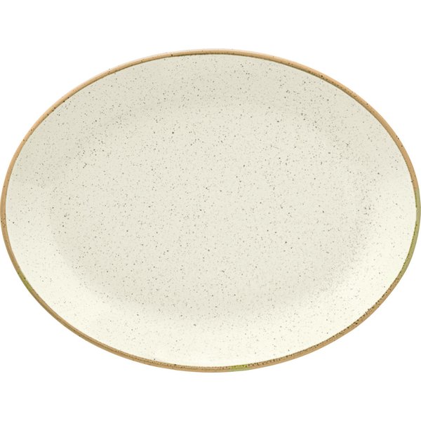 6x VEGA Piatto da portata Sidina ovale; 31x23.5x3.1 cm (LxLxH); beige; ovale; 6 pz. / Pacco